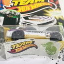 2012 Hot Wheels Team Top Rides Green Driver Custom 11 Camaro blanco PR5 con Stickers