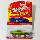 2007 Hot Wheels Classics Series 3 69 Pontiac Firebird verde spectraflame redline 5SP