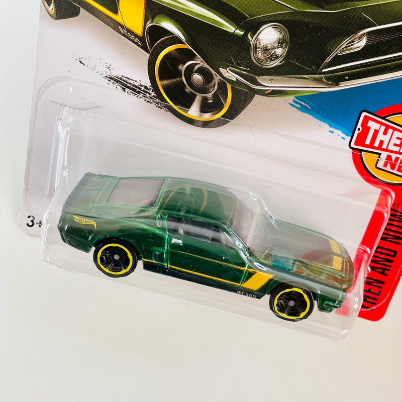 2016 Hot Wheels Then and Now 68 Shelby GT500 verde MC5