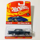 2005 Hot Wheels Classics Series 1 1957 Chevy Bel Air azul oscuro spectraflame 5SP