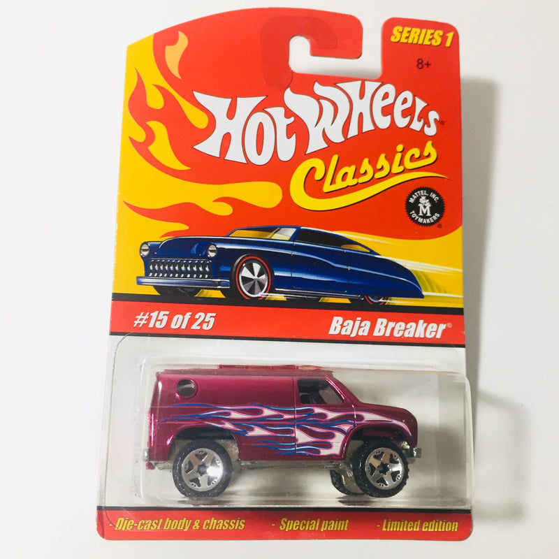 2005 Hot Wheels Classics Series 1 Baja Breaker rosado spectraflame 5SP