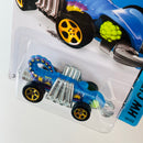 2015 Hot Wheels HW City Eevil Weevil azul 5SP base ZAMAC