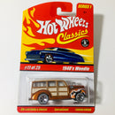 2005 Hot Wheels Classics Series 1 1940's Woodie Ford naranja spectraflame 5SP base ZAMAC