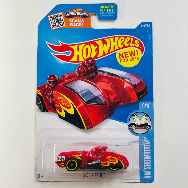 2016 Hot Wheels HW Showroom Side Ripper rojo OH5