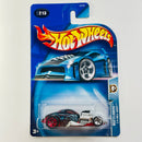 2003 Hot Wheels Wastelanders 1/4 Mile Coupe 213 negro 5SP