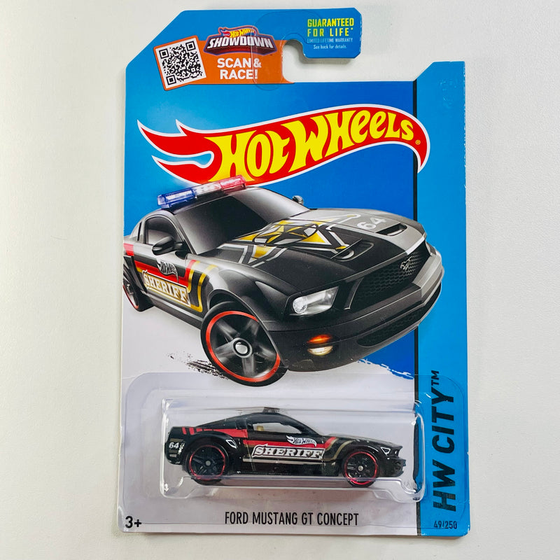 2015 Hot Wheels HW City Ford Mustang GT Concept negro PR5