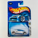 2003 Hot Wheels First Editions 2002 Autonomy Concept 047 plata cromado SK5