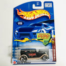 2002 Hot Wheels Wild Frontier 32 Ford Sedan Delivery 056 negro 3SP base ZAMAC