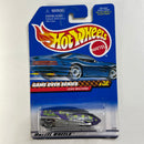 1999 Hot Wheels Game Over Series GM Lean Machine morado con negro 5SP base ZAMAC