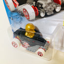 2019 Hot Wheels Experimotors Skull Shaker negro 5SP
