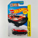 2015 Hot Wheels HW Off-Road Hover Storm rojo 5SP Primera Edición