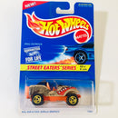 1996 Hot Wheels Street Eaters Series Roll Patrol Jeep CJ-7 beige SB