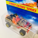 1996 Hot Wheels Street Eaters Series Roll Patrol Jeep CJ-7 beige SB