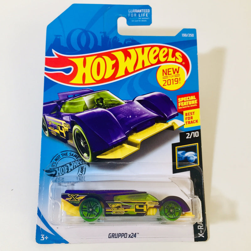 2019 Hot Wheels X-Raycers Gruppo x24 morado PR5