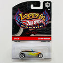 2009 Hot Wheels Larry's Garage 33 Ford Roadster negro con plata metálico Llantas de Goma RR