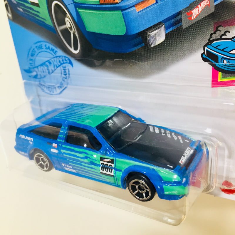 2021 Hot Wheels HW Drift Toyota AE86 Sprinter Trueno azul OH5