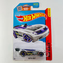 2015 Hot Wheels HW Race Battle Spec plata cromado OH5 base ZAMAC