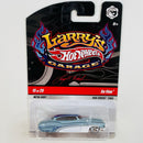 2009 Hot Wheels Larry's Garage 1951 Buick Roadmaster So Fine celeste metálico Llantas de Goma RR