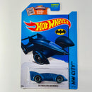 2015 Hot Wheels HW City Batman Live Batmobile azul metálico SK5