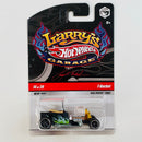2009 Hot Wheels Larry's Garage 1923 Ford T-Bucket negro Llantas de Goma RR base ZAMAC
