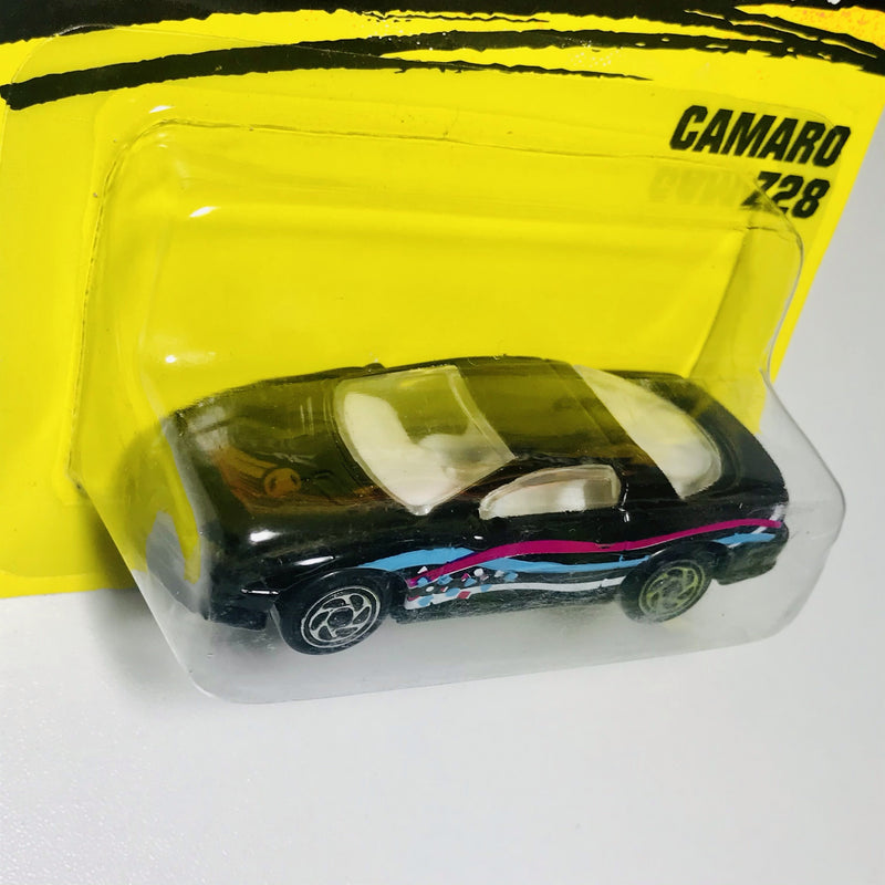 1996 Matchbox Super Fast Camaro Z-28 43 negro aros plata