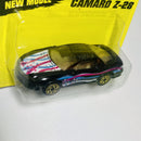 1994 Matchbox Super Fast New Model Camaro Z-28 43 negro tampo en capó aros dorados Primera Edición
