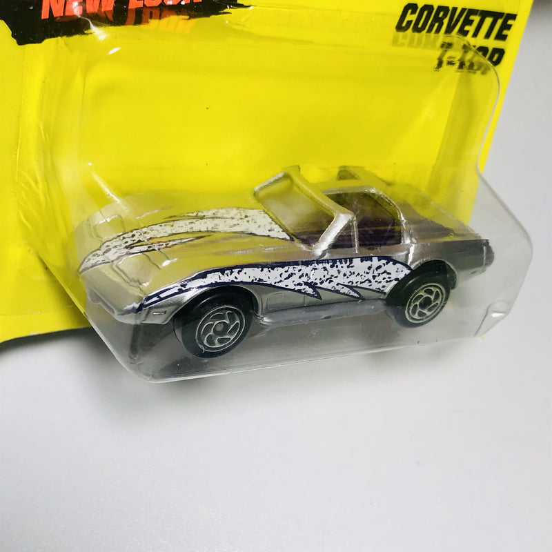 1996 Matchbox Super Fast Corvette T-Top 58 plata