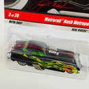 2009 Hot Wheels Larry's Garage Metrorail Nash Metropolitan negro Llantas de Goma RR