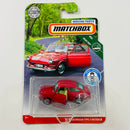 2019 Matchbox Moving Parts MBX Road Trip 65 Volkswagen Type 3 Fastback rojo