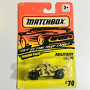 1994 Matchbox Moving Parts Military Tank 70 beige