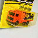 1995 Matchbox Volvo Container Truck 23 naranja