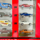 2008 Hot Wheels 40 Years of Hot Wheels Set Colección Set de 40 - Sweet 16, GMC Motorhome, 65 Mustang, Volkswagen Drag Bus y más