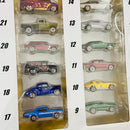 2008 Hot Wheels Since 68 Collector Top 40 Set Colección Set de 40 - Deora, Volkswagen Drag Bus, Shelby Cobra, 67 Camaro y más