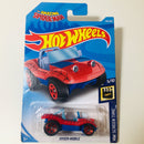 2019 Hot Wheels HW Screen Time Spider-mobile Spider-man rojo 5SP