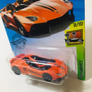 2019 Hot Wheels HW Exotics Lamborghini Aventador J naranja MC5