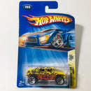 2004 Hot Wheels Scrapheads Humvee 155 Hummer amarillo 5SP