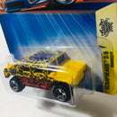 2004 Hot Wheels Scrapheads Humvee 155 Hummer amarillo 5SP