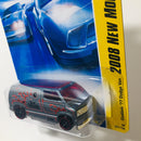 2008 Hot Wheels New Models Custom 77 Dodge Van plata OH5