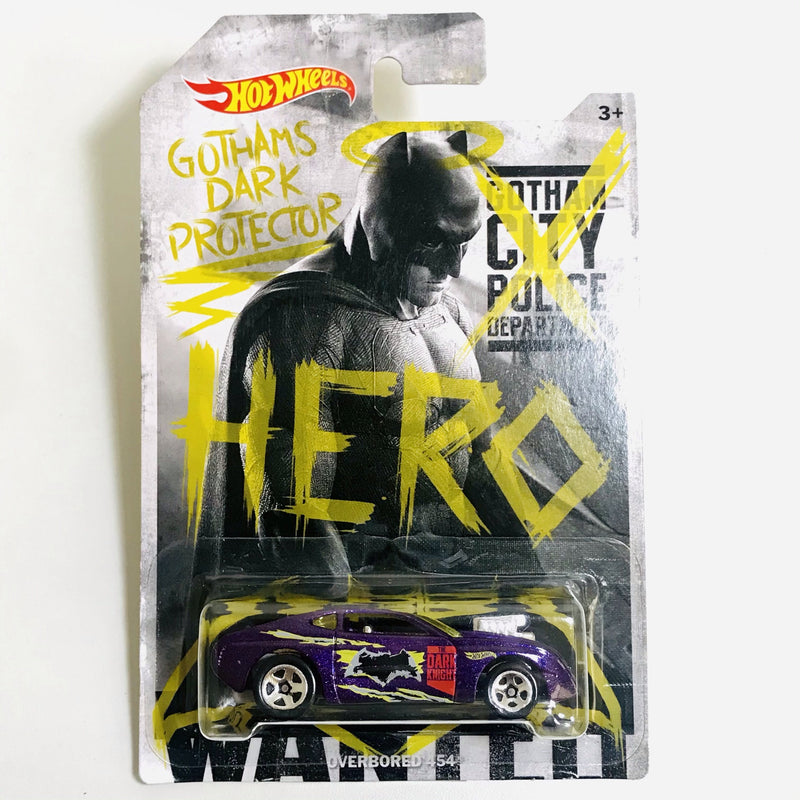 2016 Hot Wheels Batman v Superman Overbored 454 morado 5SP