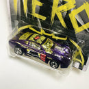 2016 Hot Wheels CHASE Batman v Superman Overbored 454 morado 5SP - CHASE de Edición Limitada