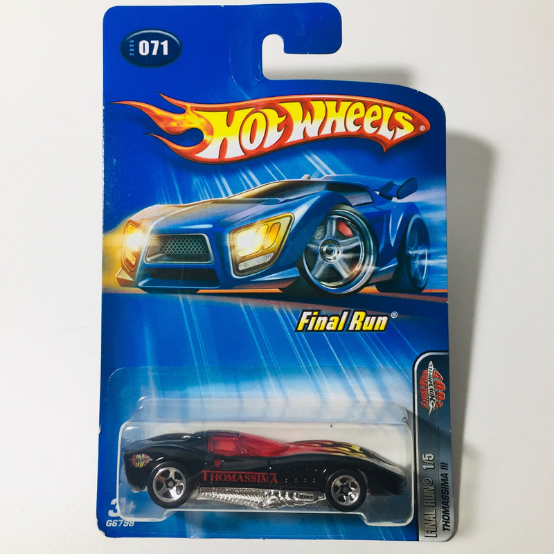 2005 Hot Wheels Final Run Thomassima III 071 negro 5SP