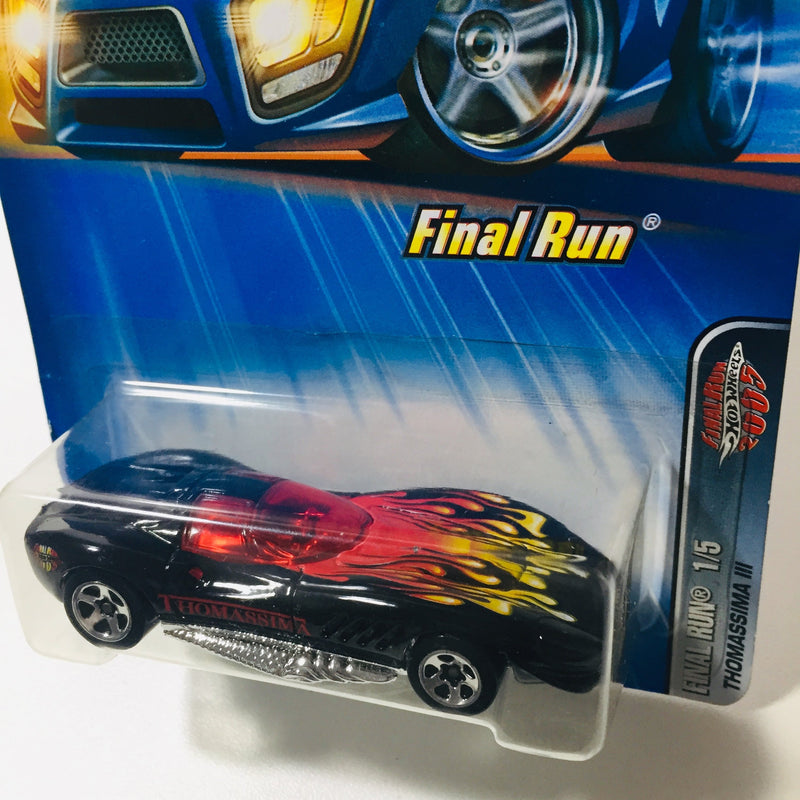 2005 Hot Wheels Final Run Thomassima III 071 negro 5SP