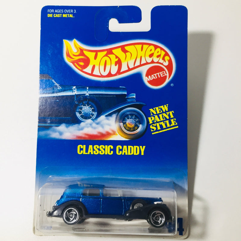 1997 Hot Wheels Classic Caddy 44 azul SB