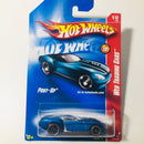2008 Hot Wheels Web Trading Cars Pony Up azul OH5