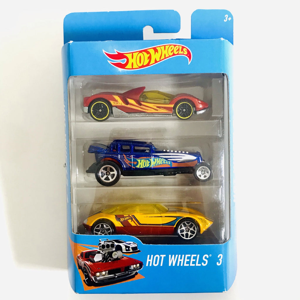 2017 Hot Wheels 3 Pack Set de 3 - Teegray, Great Gatspeed, Avant