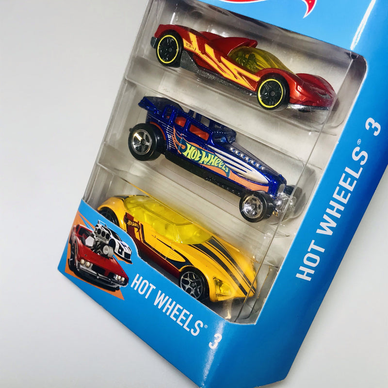 2017 Hot Wheels 3 Pack Set de 3 - Teegray, Great Gatspeed, Avant Garde