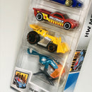 2019 Hot Wheels HW Metro 5 Pack Set de 5 - Hot Wheels High, Zotic, Bedlam, Speed Dozer, Sky Fi