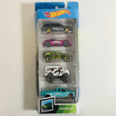 2019 Hot Wheels Speed Blur 5 Pack Set de 5 - 71 Datsun Bluebird 510 Wagon, Dodge XP-07, Team Hot Wheels Corkscrew Buggy, Monster Dairy Delivery, Chevrolet Customized C3500
