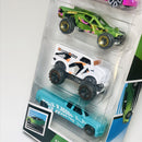 2019 Hot Wheels Speed Blur 5 Pack Set de 5 - 71 Datsun Bluebird 510 Wagon, Dodge XP-07, Team Hot Wheels Corkscrew Buggy, Monster Dairy Delivery, Chevrolet Customized C3500
