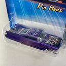 2005 Hot Wheels Pin Hedz 1959 Cadillac 091 morado metálico LW